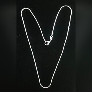 NEW Sterling Silver 925 Snake Chain Necklace 18" /  18 Inches